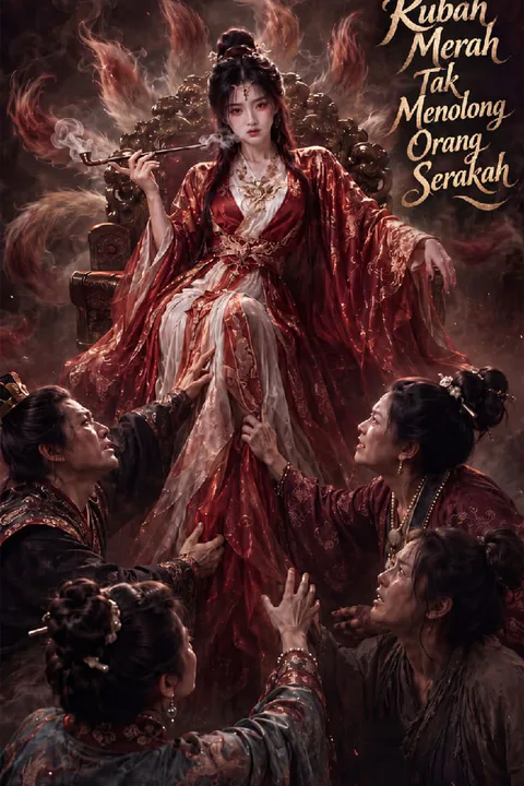 Poster Rubah Merah Tak Menolong Orang Serakah