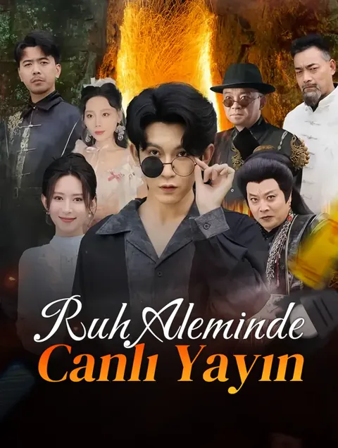 Ruh Aleminde Canlı Yayın afişi
