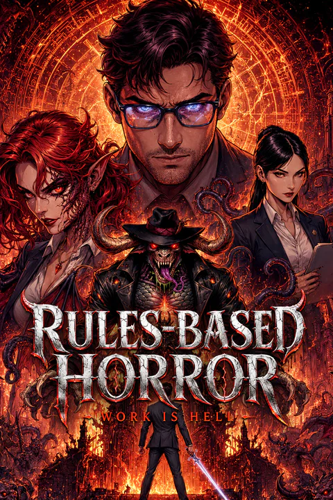 Rules-Based Horror- WORK IS HELL [Dubbed] poster