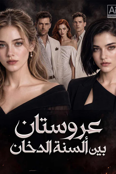 ملصق عروستان بين ألسنة الدخان