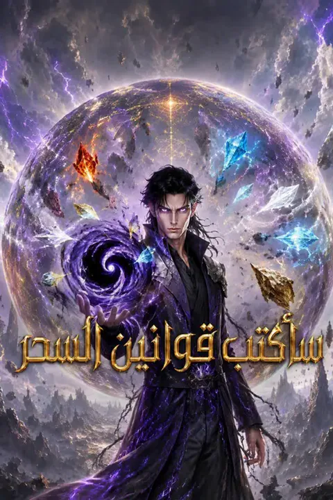 ملصق سأكتب قوانين السحر