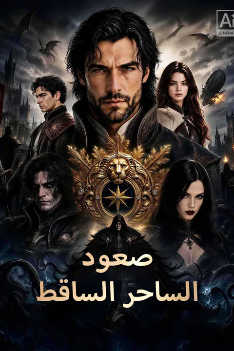 ملصق صعود الساحر الساقط