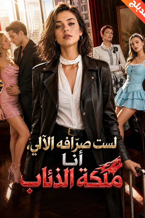 Poster لست صرّافه الآلي، أنا ملكة الذئاب