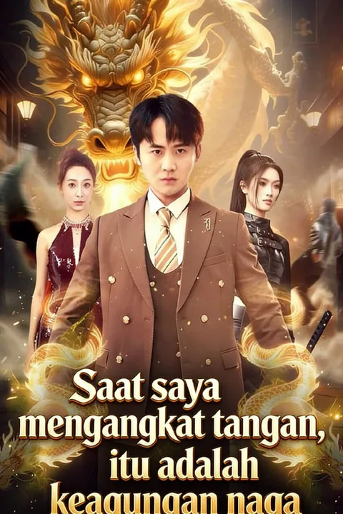Poster Saat saya mengangkat tangan, itu adalah keagungan naga
