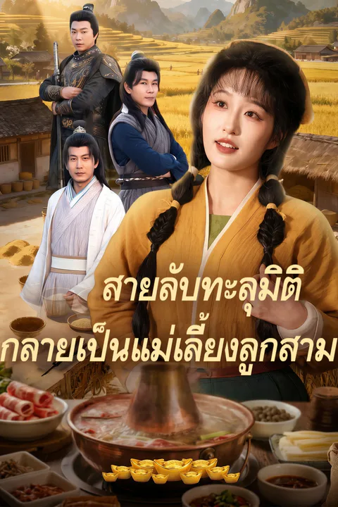 โปสเตอร์ สายลับทะลุมิติ กลายเป็นแม่เลี้ยงลูกสาม