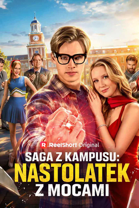 Saga z kampusu: Nastolatek z mocami – plakat