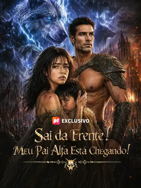 Pôster de Sai da Frente! Meu Pai Alfa Está Chegando!