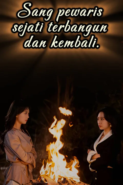 Poster Sang pewaris sejati terbangun dan kembali.