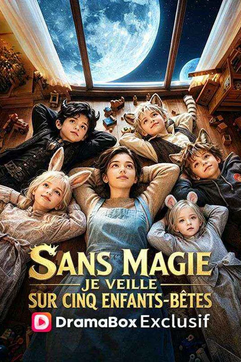 Affiche de Sans Magie, Je Veille sur Cinq Enfants-Bêtes