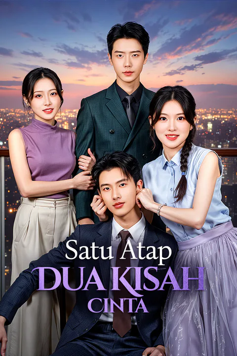Poster Satu Atap, Dua Kisah Cinta