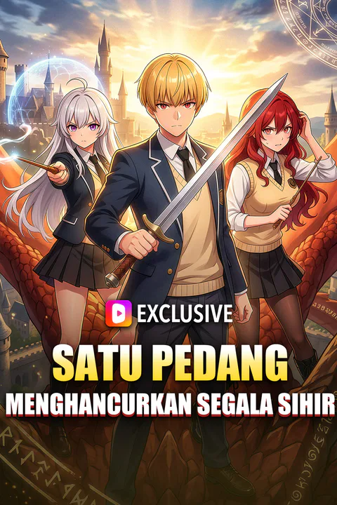 Poster Satu Pedang Menghancurkan Segala Sihir