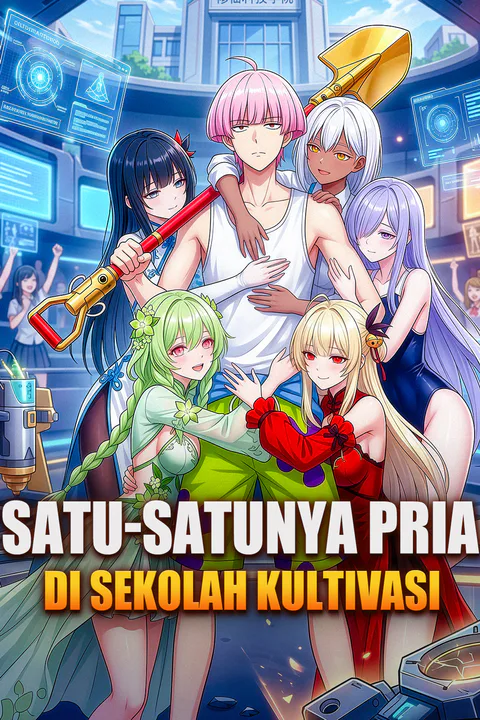 Poster Satu-Satunya Pria di Sekolah Kultivasi