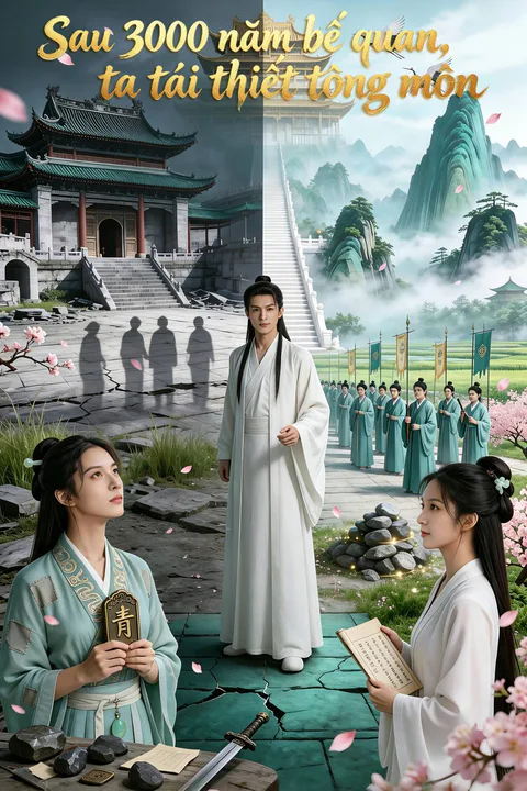 Poster Sau 3000 năm bế quan, ta tái thiết tông môn