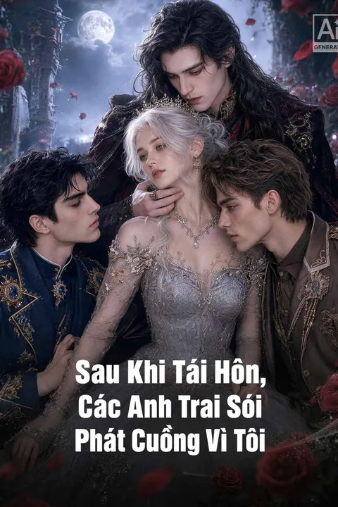 Poster Sau Khi Tái Hôn, Các Anh Trai Sói Phát Cuồng Vì Tôi