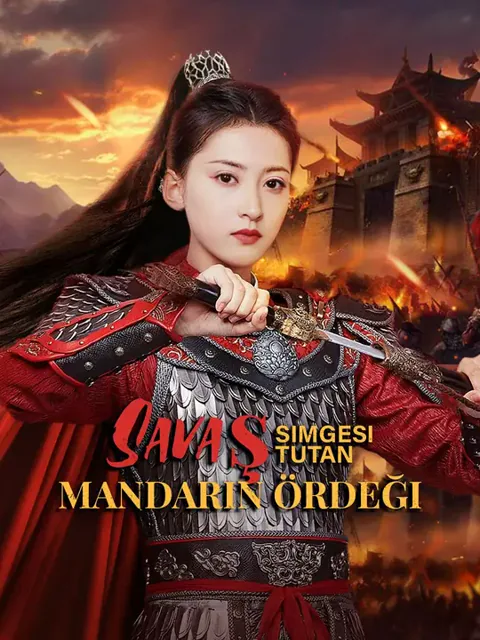 Savaş Simgesi Tutan Mandarin Ördeği afişi