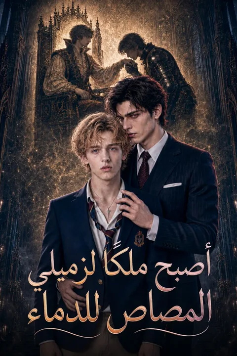 ملصق أصبح ملكًا لزميلي المصاص للدماء