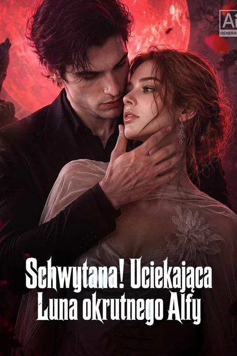 Schwytana! Uciekająca Luna okrutnego Alfy – plakat