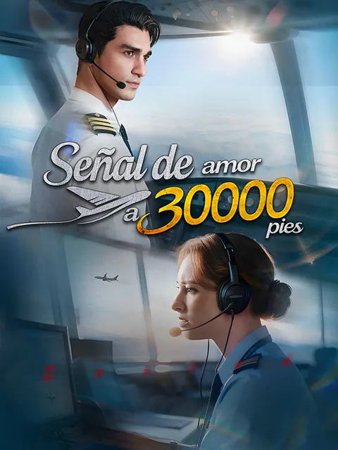 Póster de Señal de Amor a 30.000 Pies (Doblado)