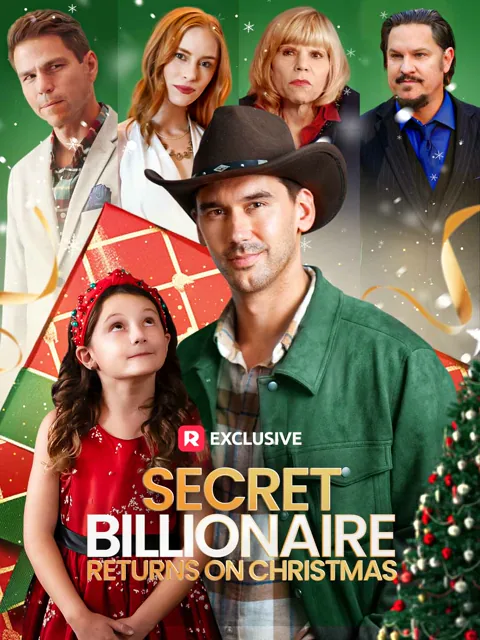 Secret Billionaire Returns on Christmas poster