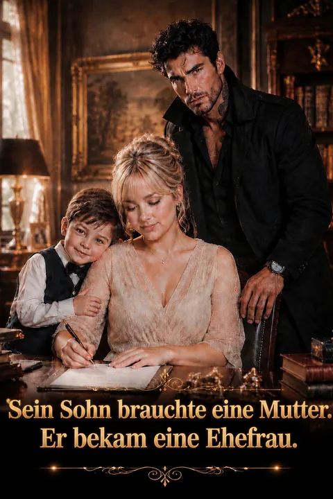 Poster von Sein Sohn brauchte eine Mutter. Er bekam eine Ehefrau.