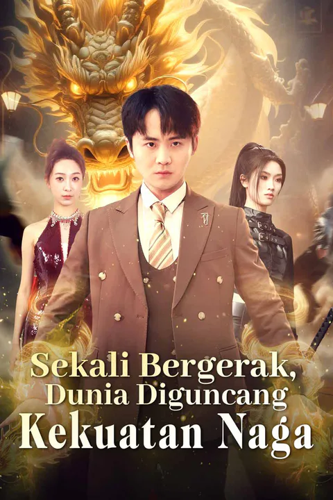 Poster Sekali Bergerak, Dunia Diguncang Kekuatan Naga