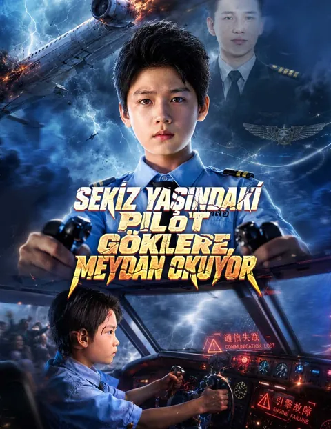 Sekiz Yaşındaki Pilot Göklere Meydan Okuyor afişi