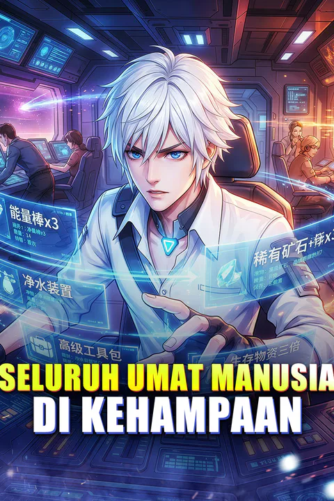 Poster Seluruh Umat Manusia di Kehampaan
