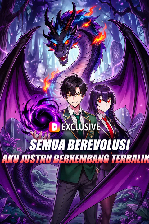 Poster Semua Berevolusi, Aku Justru Berkembang Terbalik