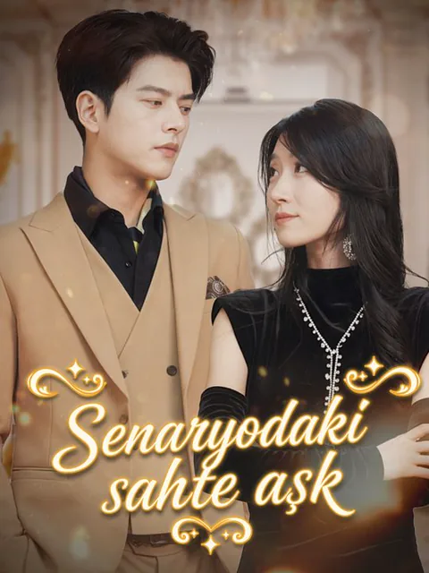 Senaryodaki sahte aşk afişi