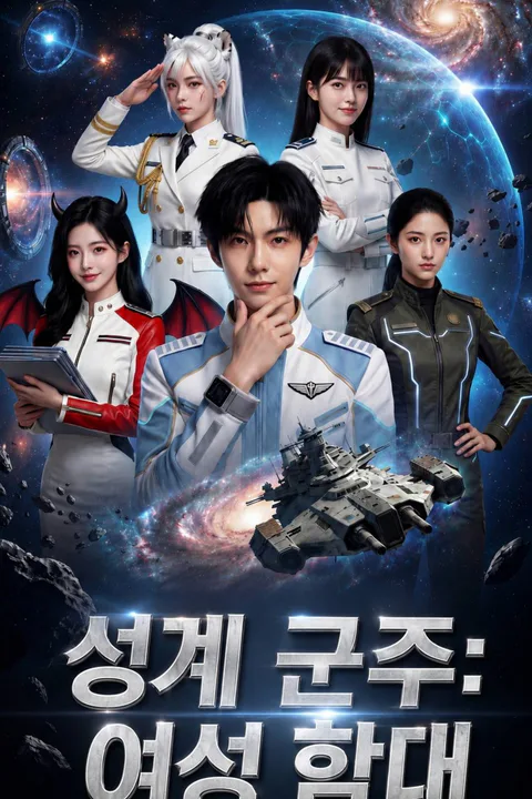 성계 군주: 여성 함대 포스터
