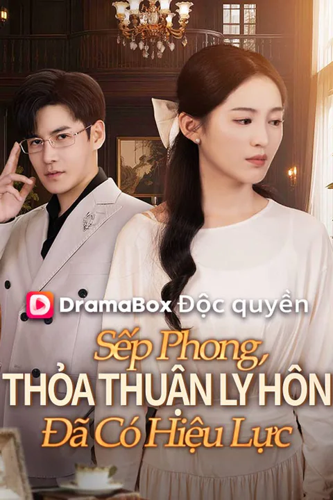 Poster Sếp Phong, Thỏa Thuận Ly Hôn Đã Có Hiệu Lực