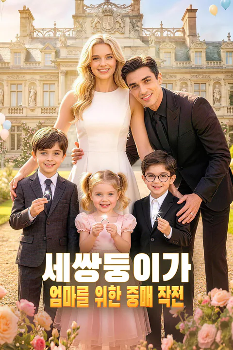 세쌍둥이가 엄마를 위한 중매 작전 포스터