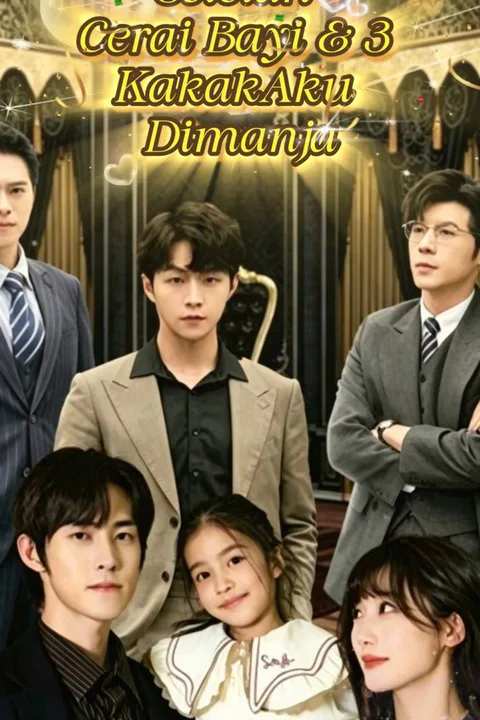 Poster Setelah Cerai Bayi & 3 Kakak Aku Dimanja