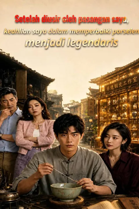 Poster Setelah diusir oleh pasangan saya, keahlian saya dalam memperbaiki porselen menjadi legendaris