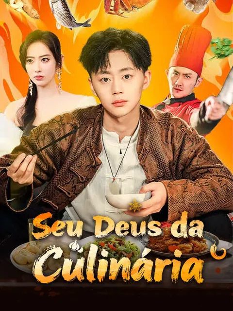 Pôster de Seu Deus da Culinária