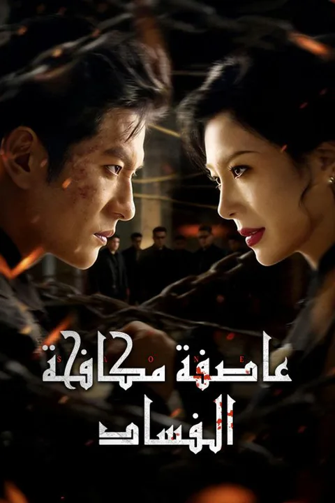 ملصق عاصفة مكافحة الفساد