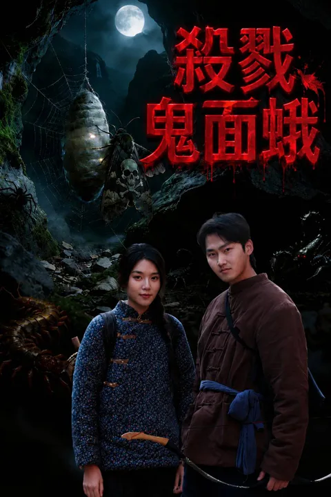 殺戮鬼面蛾のポスター