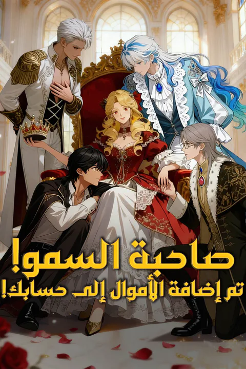 ملصق صاحبة السمو! تم إضافة الأموال إلى حسابك!