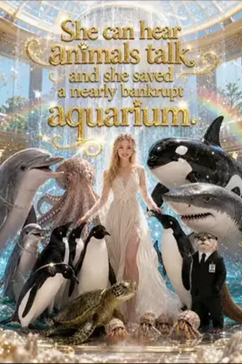 She can hear animals talk, and she saved a nearly bankrupt aquarium poster