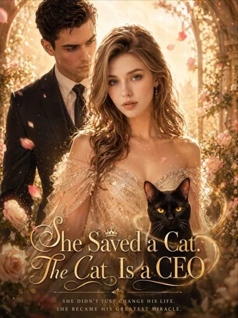 She Saved a Cat, The Cat is a CEO poster