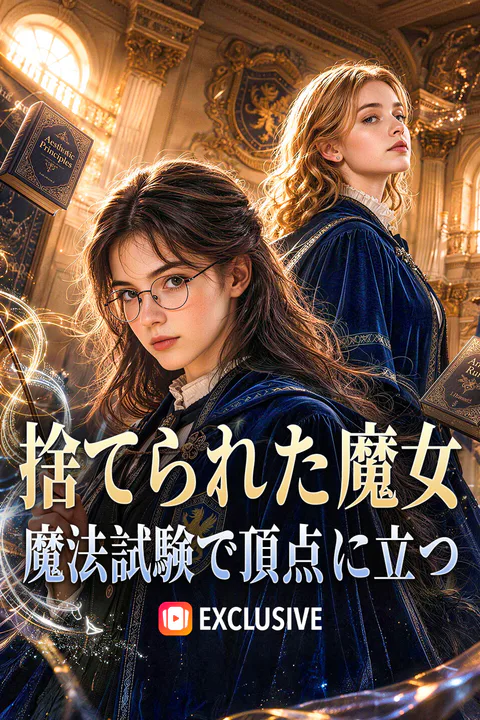 捨てられた魔女魔法試験で頂点に立つのポスター