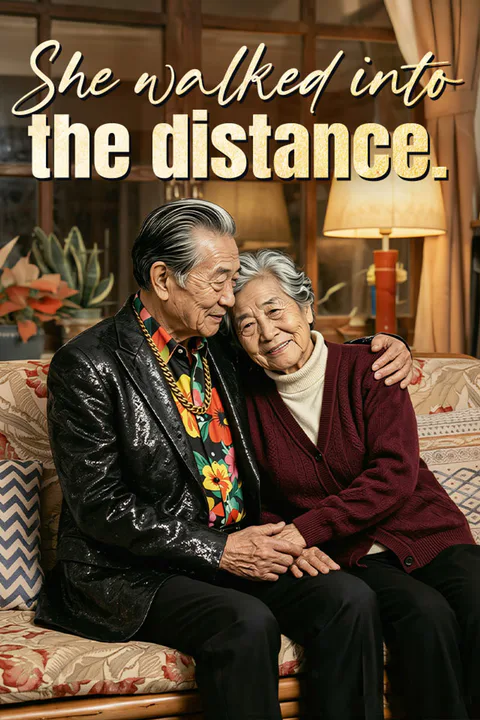 She walked into the distance poster