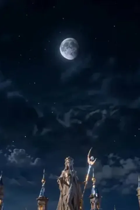 生まれつき無口な魔法女王のポスター