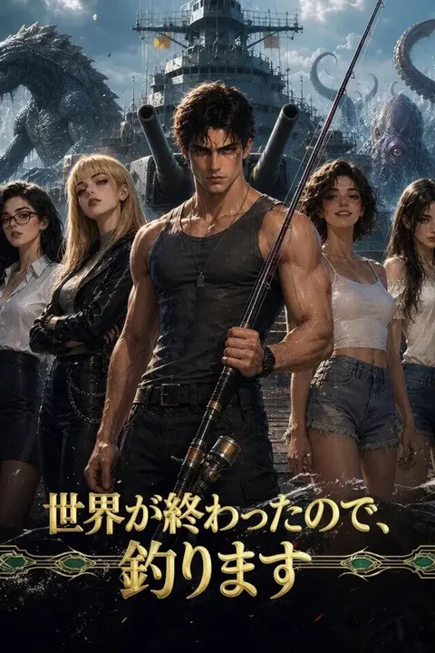世界が終わったので、釣ります。のポスター