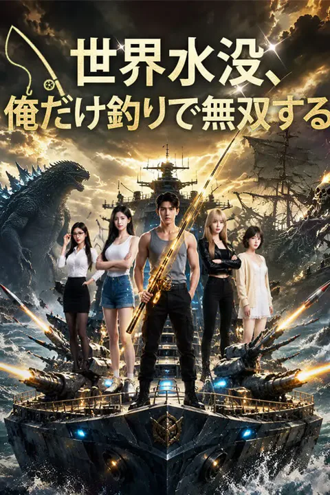 世界水没、俺だけ釣りで無双するのポスター