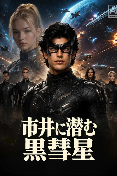 市井に潜む黒彗星のポスター