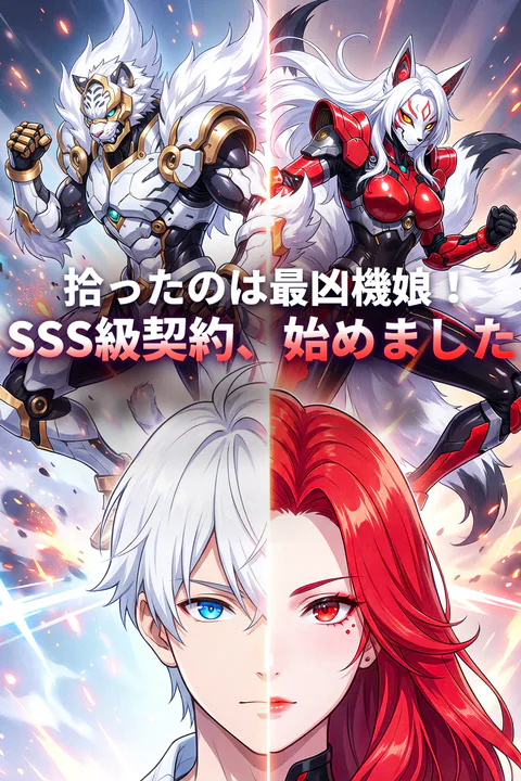 拾ったのは最凶機娘！SSS級契約、始めましたのポスター