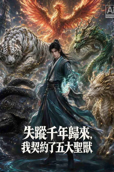 《失蹤千年歸來，我契約了五大聖獸》海報