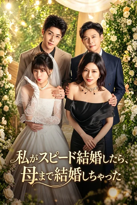 私がスピード結婚したら、母まで結婚しちゃったのポスター