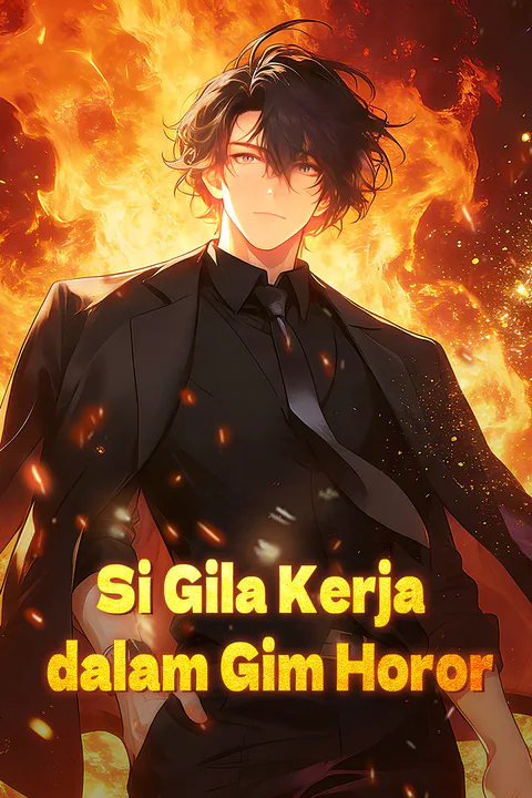 Poster Si Gila Kerja dalam Gim Horor